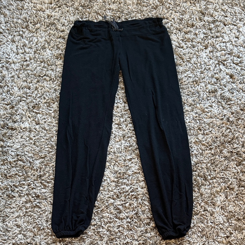 Wildfox Black Jogger Pants